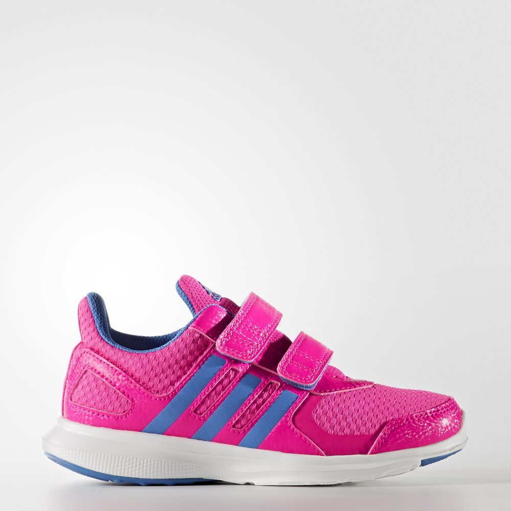 Adidas Hyperfast 2.0 - αθλητικα παπουτσια για αγορια - Ροζ/Μπλε/Ασπρα,Μέγεθος: EU 27 – 39 1/3 (936GJ